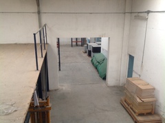 Vista interior de la nave