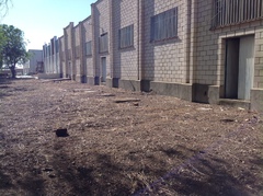 Vista exterior de la nave