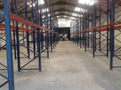 Vista interior de la nave