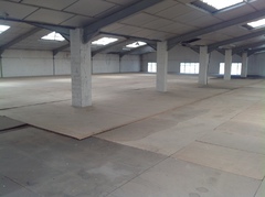 Vista interior de la nave